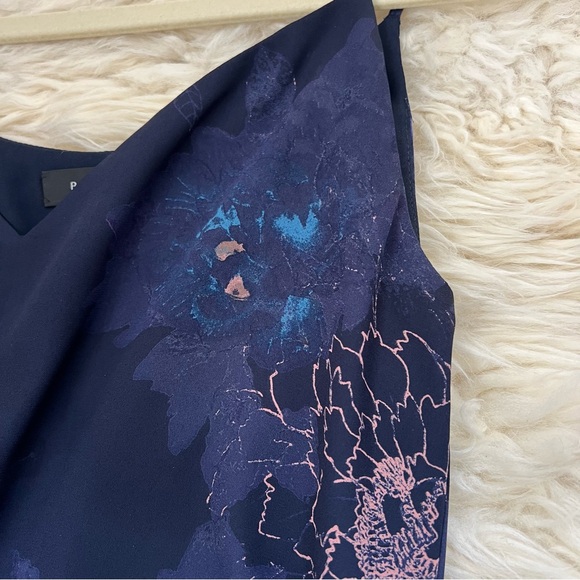 Babaton Everly Camisole XS Limited Edition Floral Pattern Blue - Picture 5 of 8